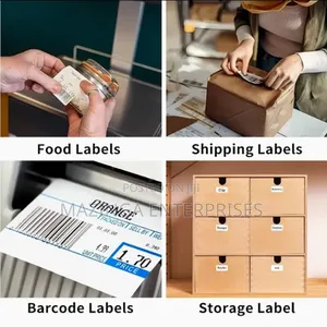 40x30mm 803 Blank Barcode Thermal Labels Fr Logistics Product Tracking