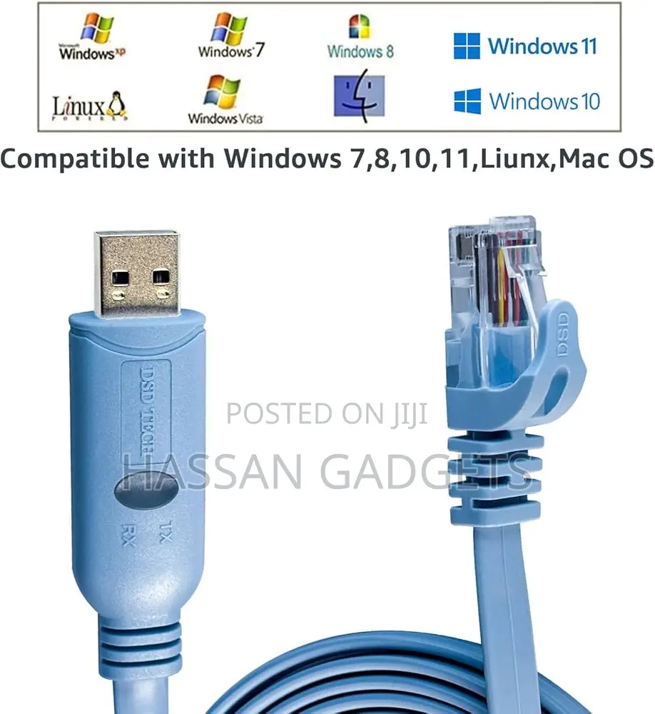 Usb to Rj45 Console Cable (3meter)