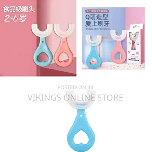 U-Shaped Toothbrushes Designed for Children
