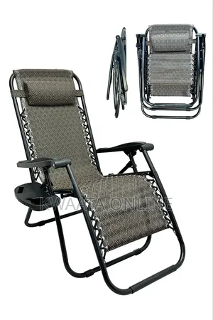 Garden Chair Adjustable Folding Recliner For Outdoor Patios Beach Camp