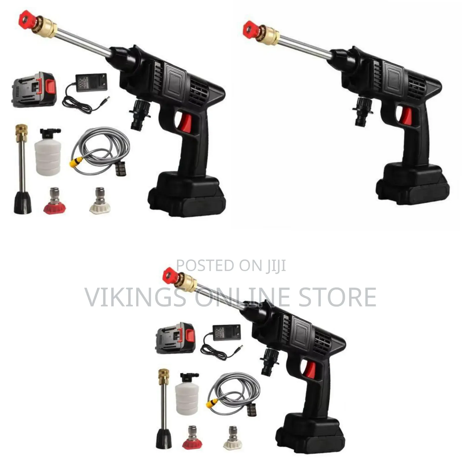 Rechargeable High Pressure Car Washer Gun
