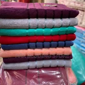 Rainbow Stack Bath Towels