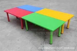 Plastic Rectangular Heavyduty Plastic Activity Kindergarten Tables