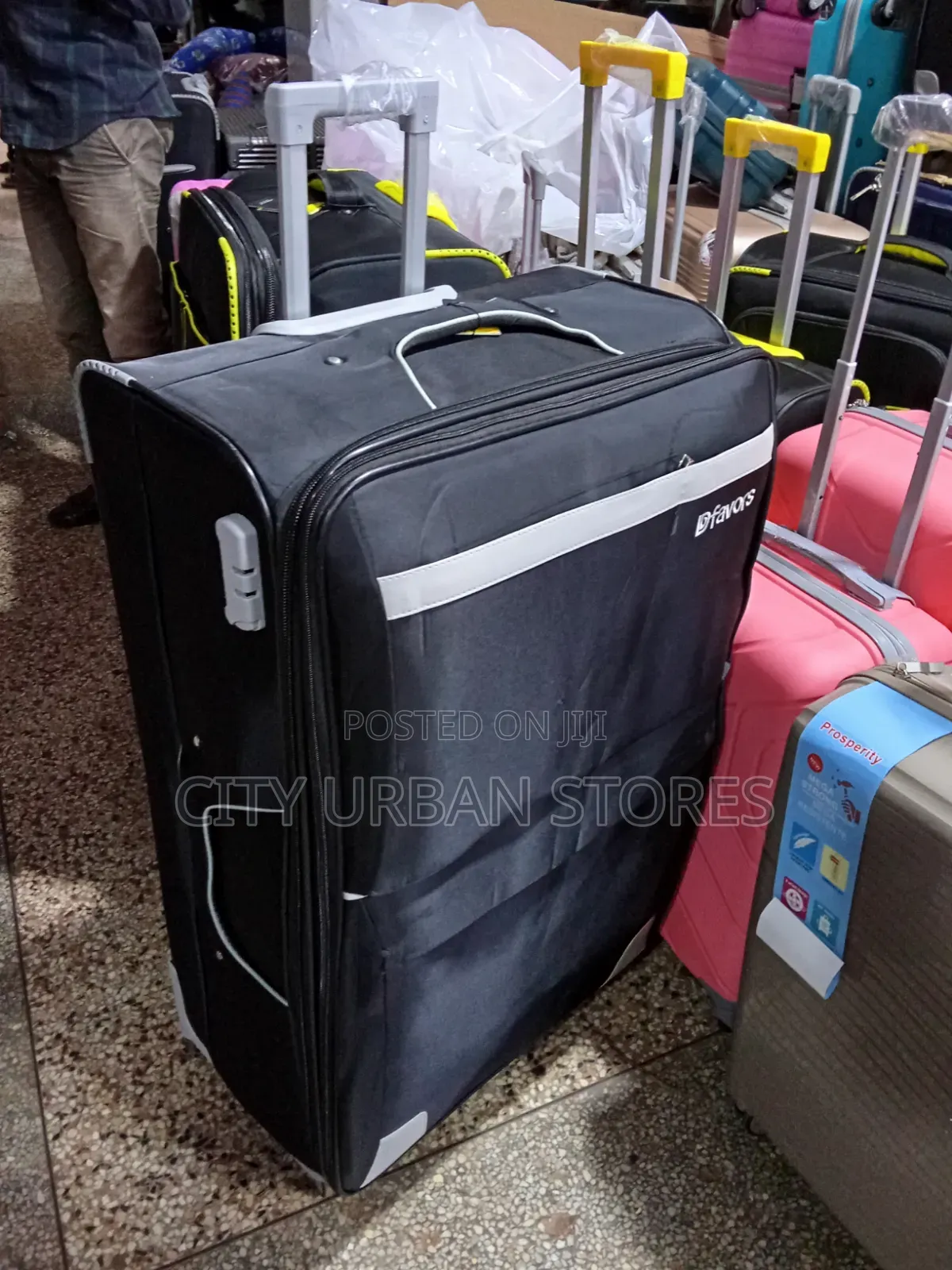 Extra Large Black Suitcases