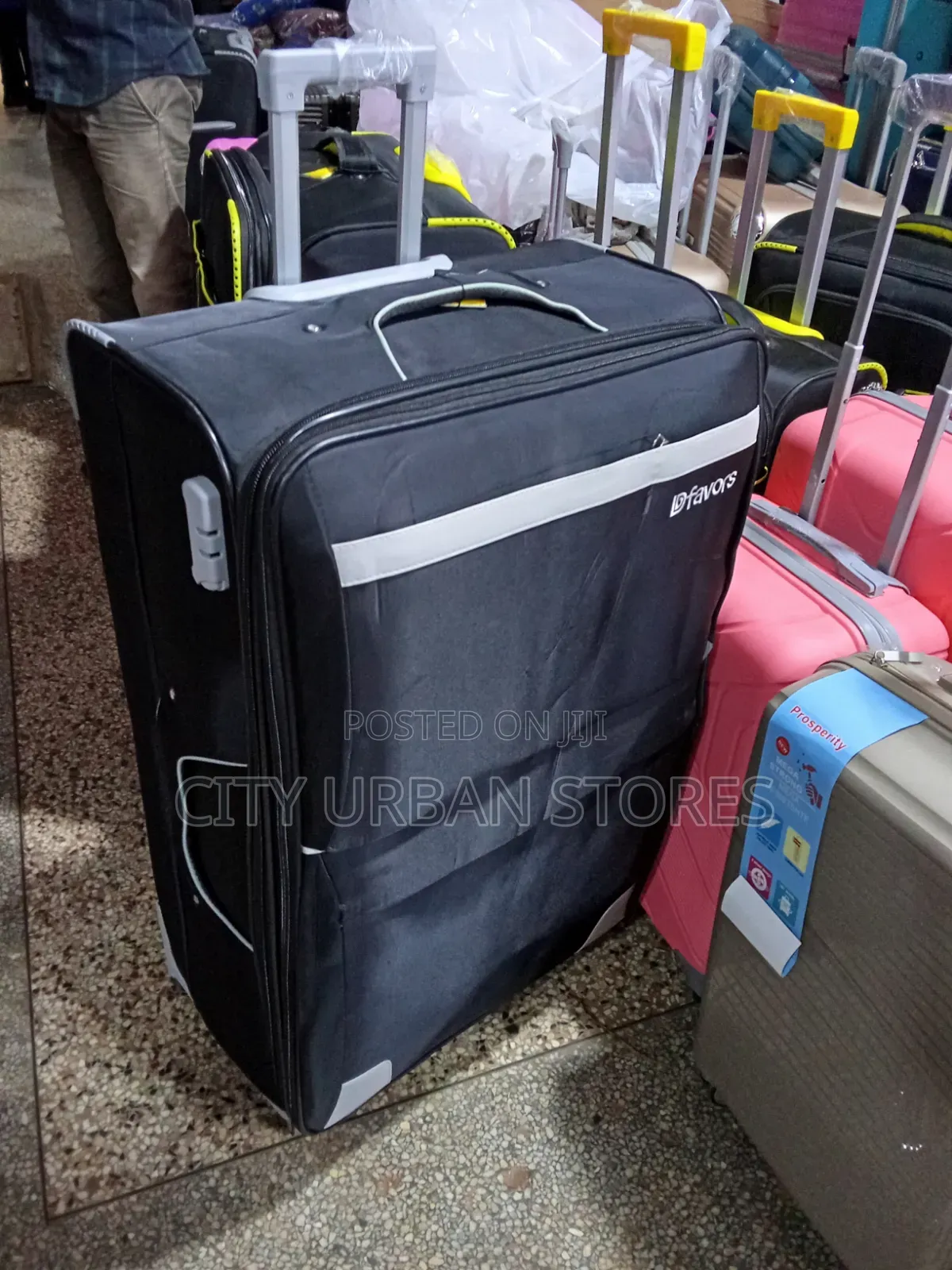Extra Large Black Suitcases