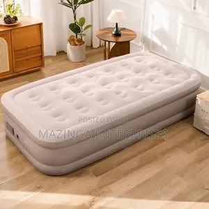 3x6 High Density Inflatable Camping Mattress WTH Builtin Electric Pump