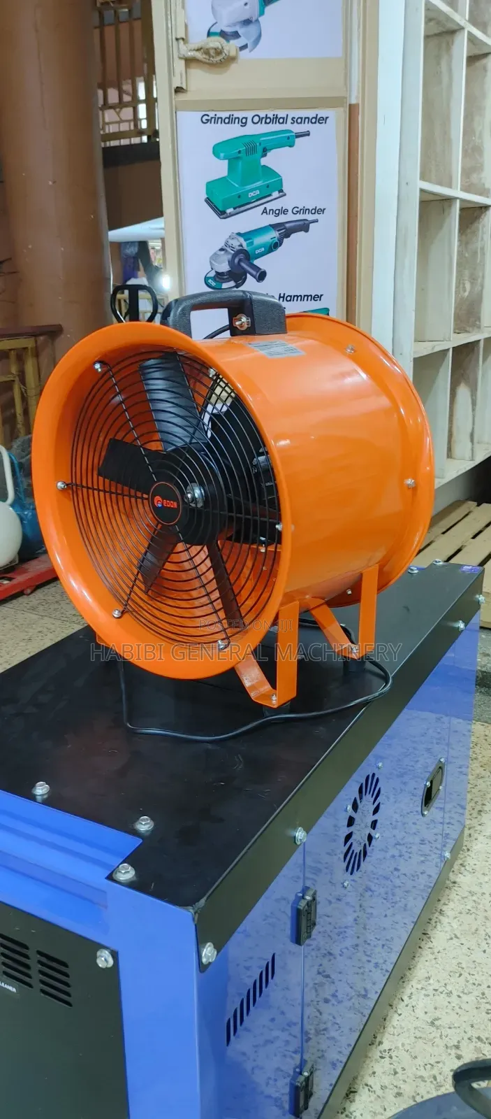 Movable/Portable 14 Inches High Speed Extraction Fan