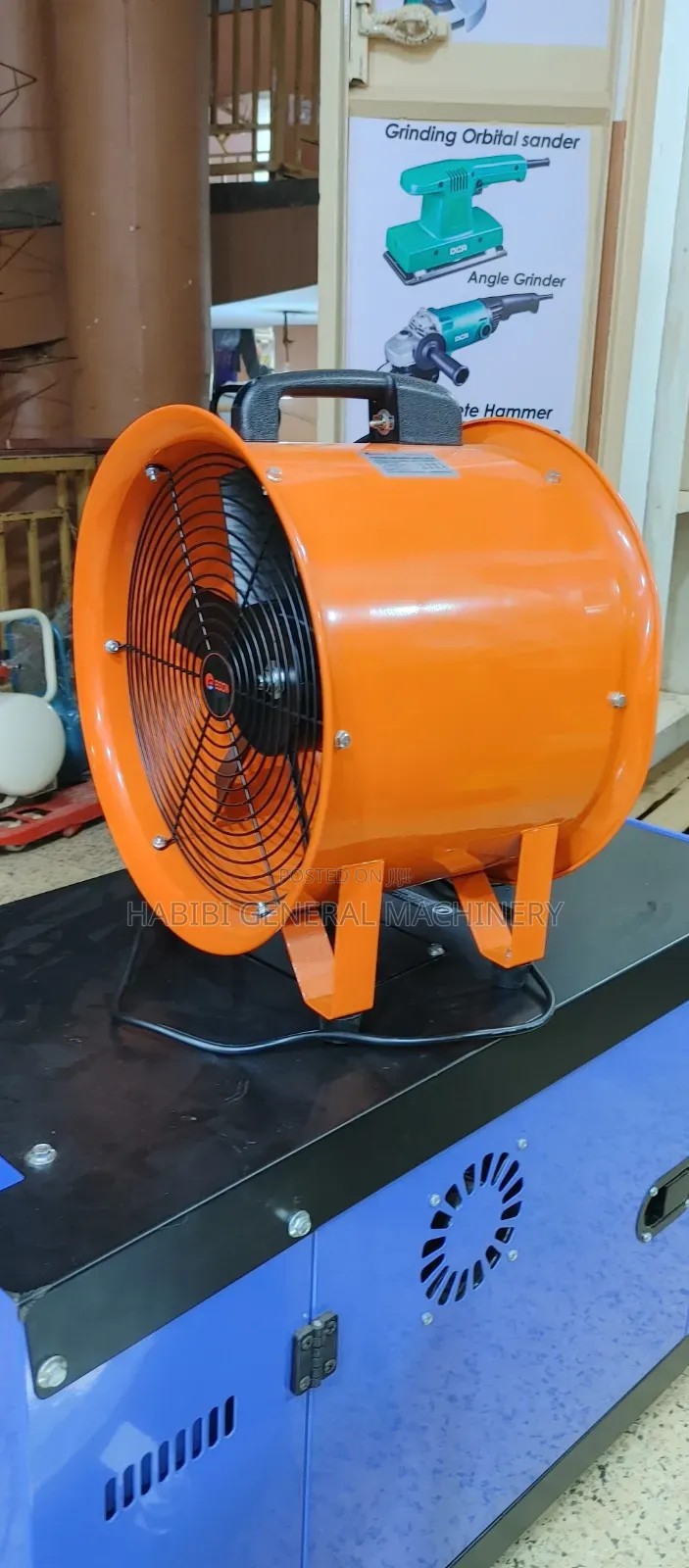 Movable/Portable 14 Inches High Speed Extraction Fan