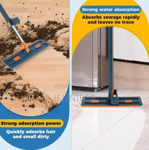 360° Rotating Hands Free Microfiber Flat Floor Mop