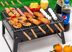 Stainless Steel Folding Portable Charcoal BBQ Grill