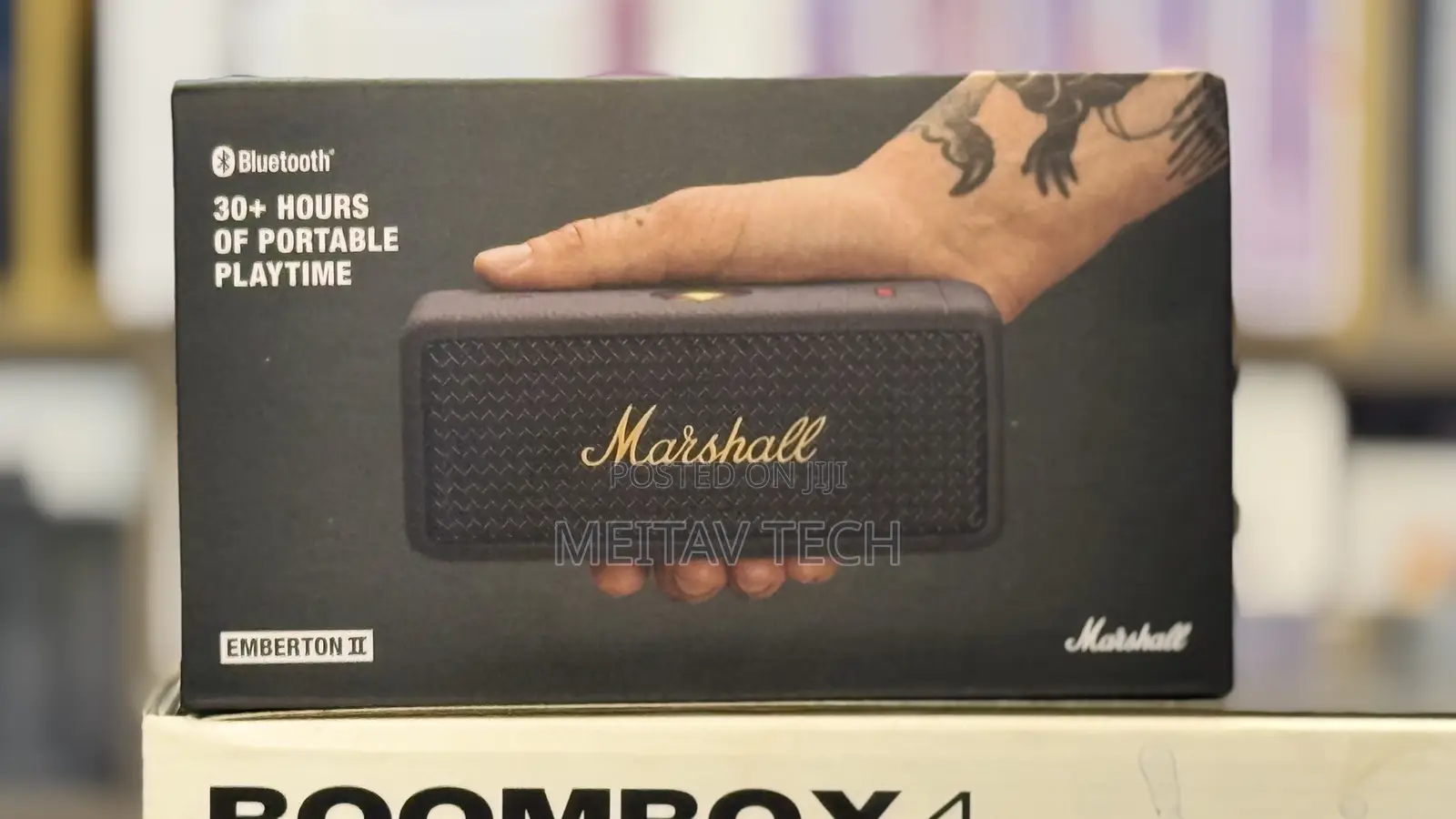 Marshall Emberton 2 Ii Portable Bluetooth Speaker