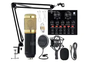 V8 Sound Card Upgraded Bm-800 Condenser