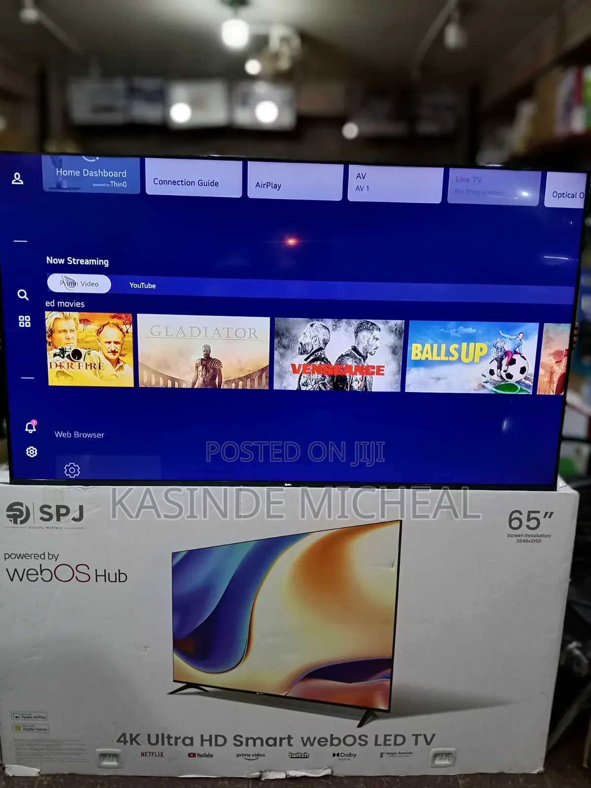 65inches SPJ Smart Tv