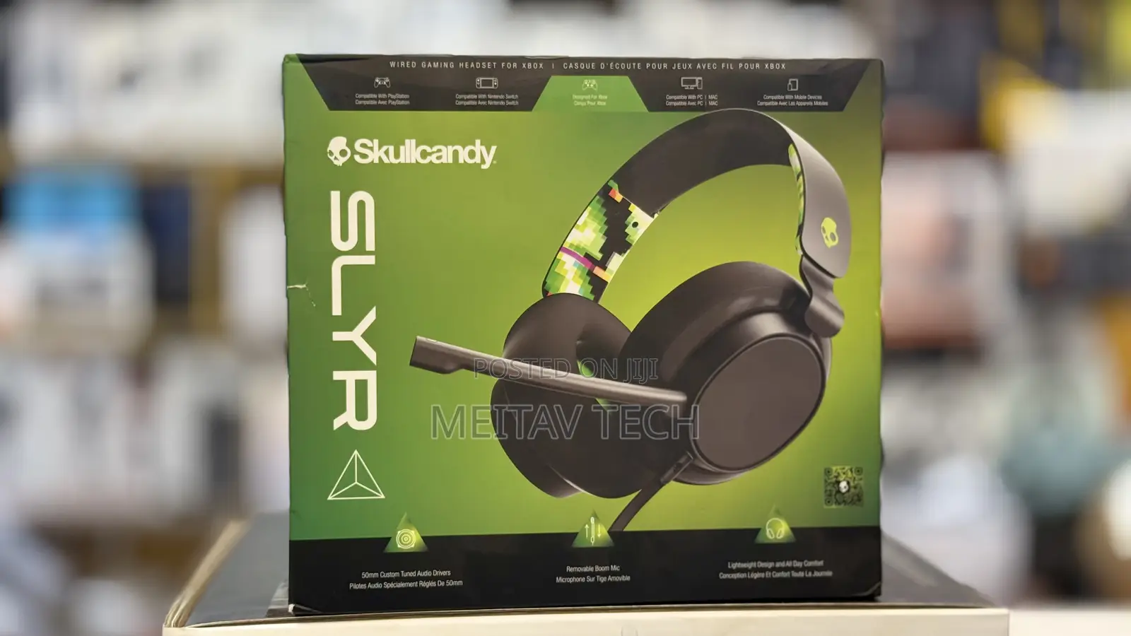 Skullcandy Slyr Multi-Platform Over Ear Wired Gaming Headset