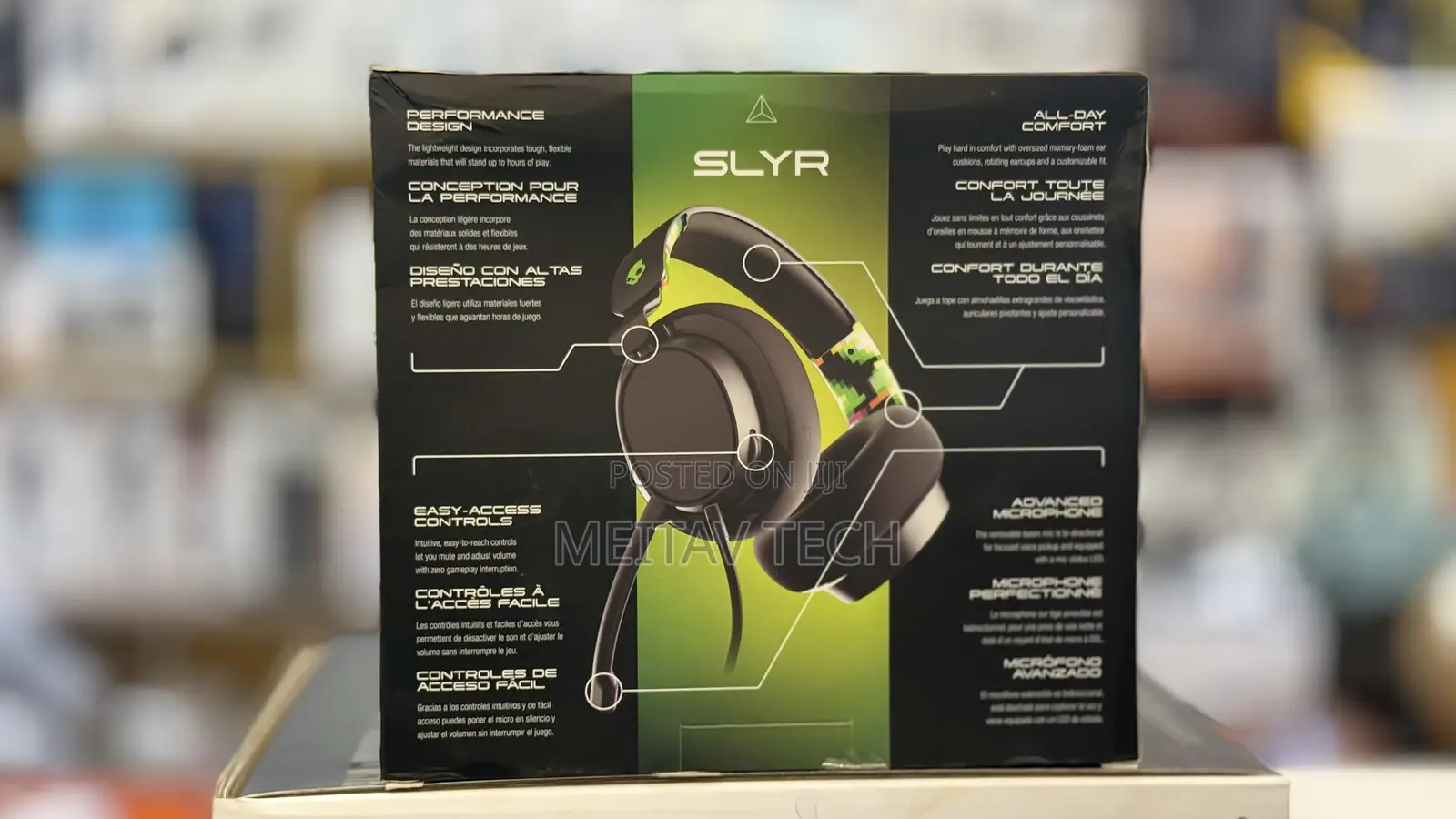 Skullcandy Slyr Multi-Platform Over Ear Wired Gaming Headset