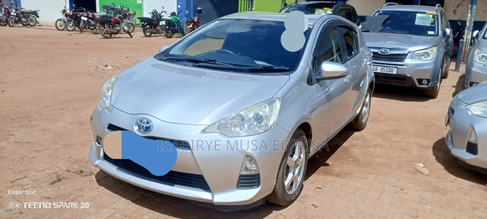 Toyota Aqua 2016 Silver