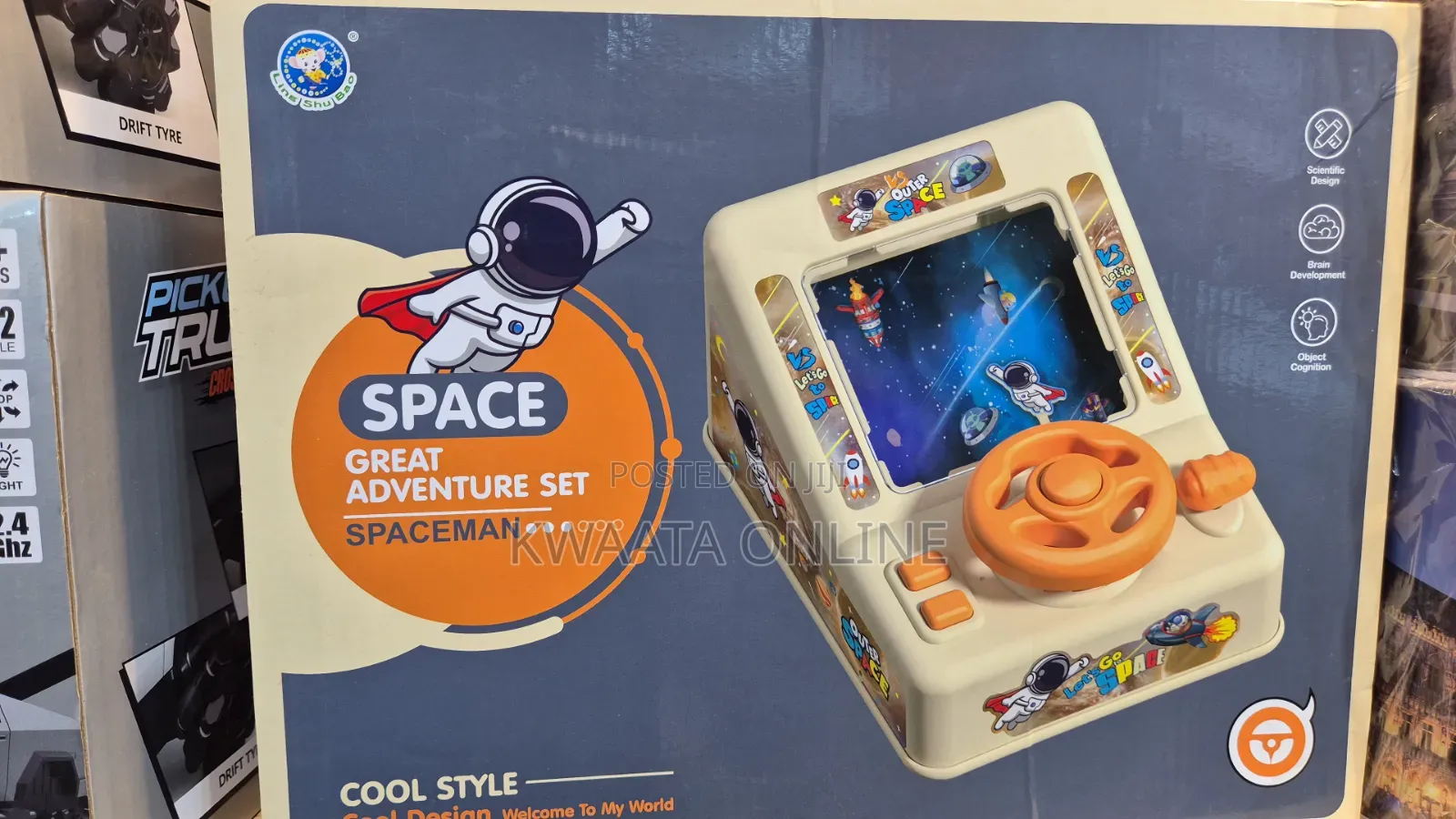 Simulation Steering Wheel Racing Space Driving Obstacle Avoidance Game