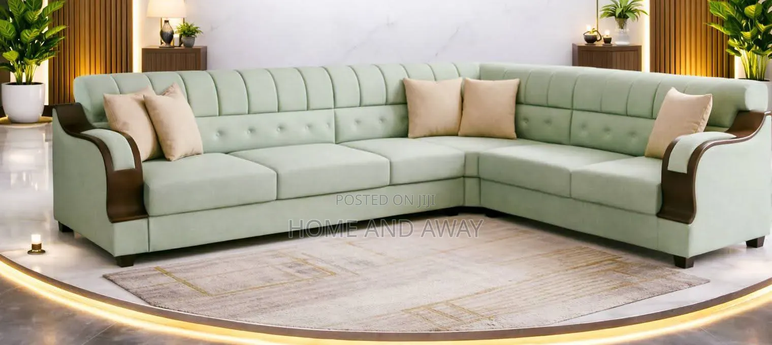 Sofas/5 Seaters Sectional L Sofas in Any Colour or Material 1800,000/-