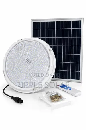 400w Solar Ceiling Light With Panel Remote Kampala