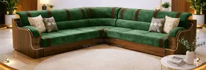 Sofas/Framed L Sofas 6 Seaters in Any Colour/Material From 2,500,000/-