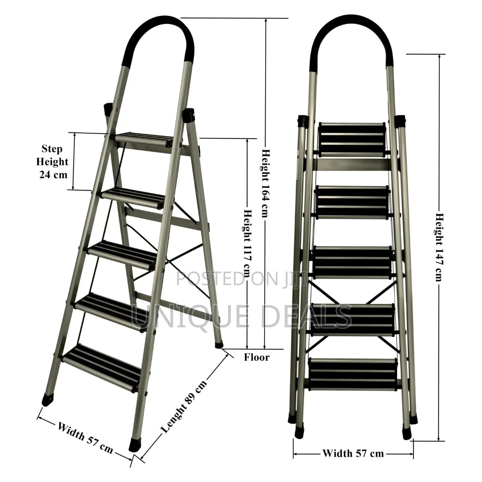 Aluminium Ladder 5 Steps