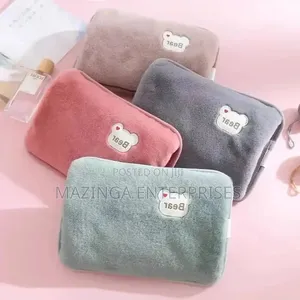 Rechargeable Plush Hot Water Bottle Fr Warming Menstrual Pain Relief