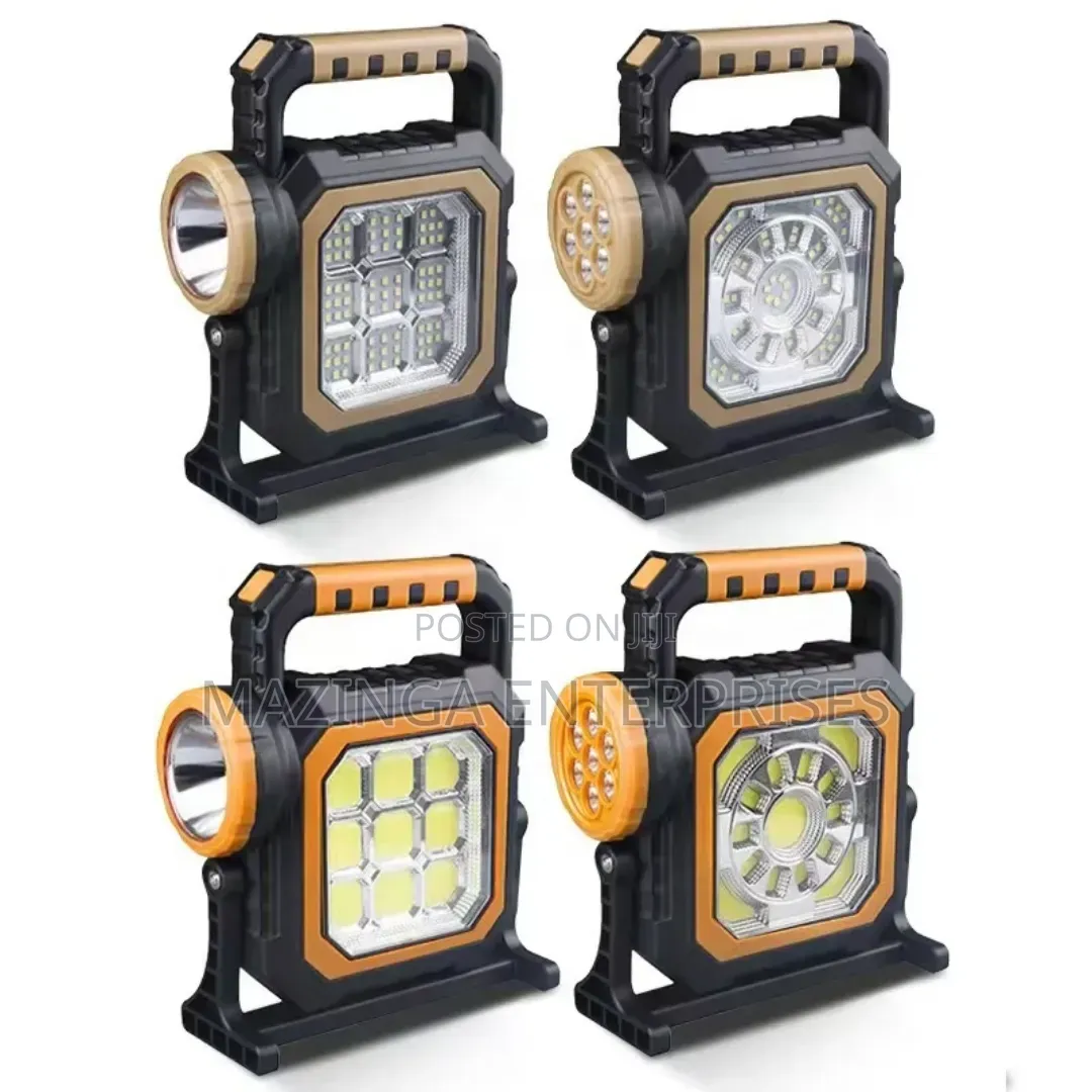 Camping and Outdoor Portable Solar Multi-Light Source Charging Lamp