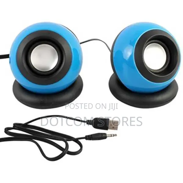 Portable Ball-Shaped Computer Speakers