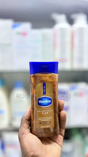 Vaseline Golden Hour Glow With Vanilla Cocoa Body Oil 200mls