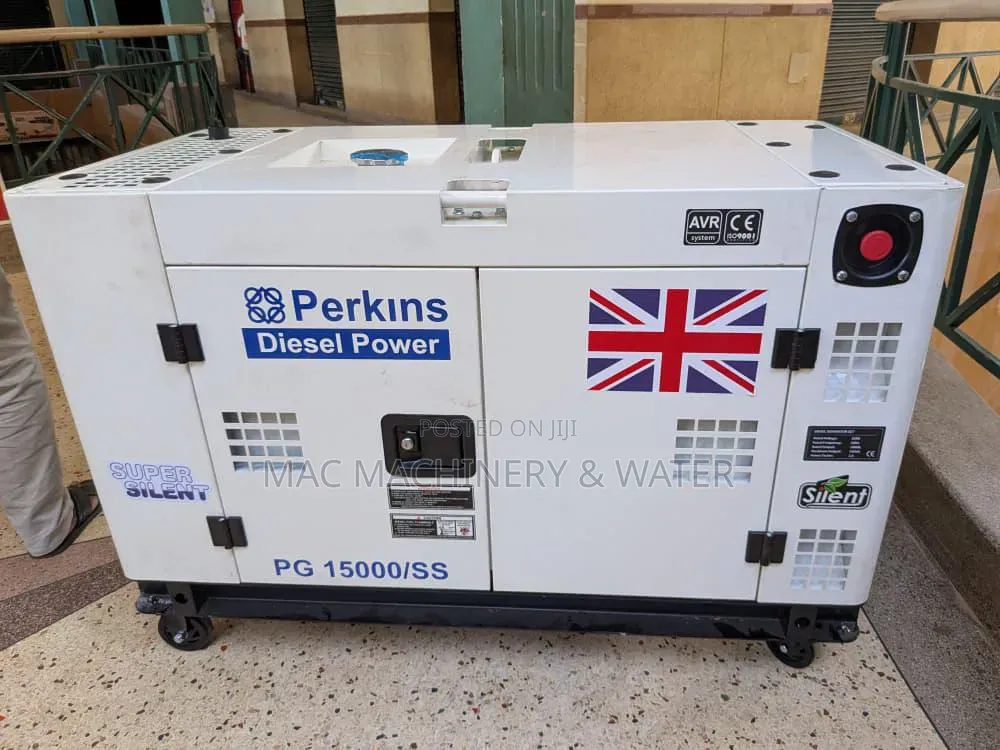 Perkins 15kva Double Piston Diesel Generator