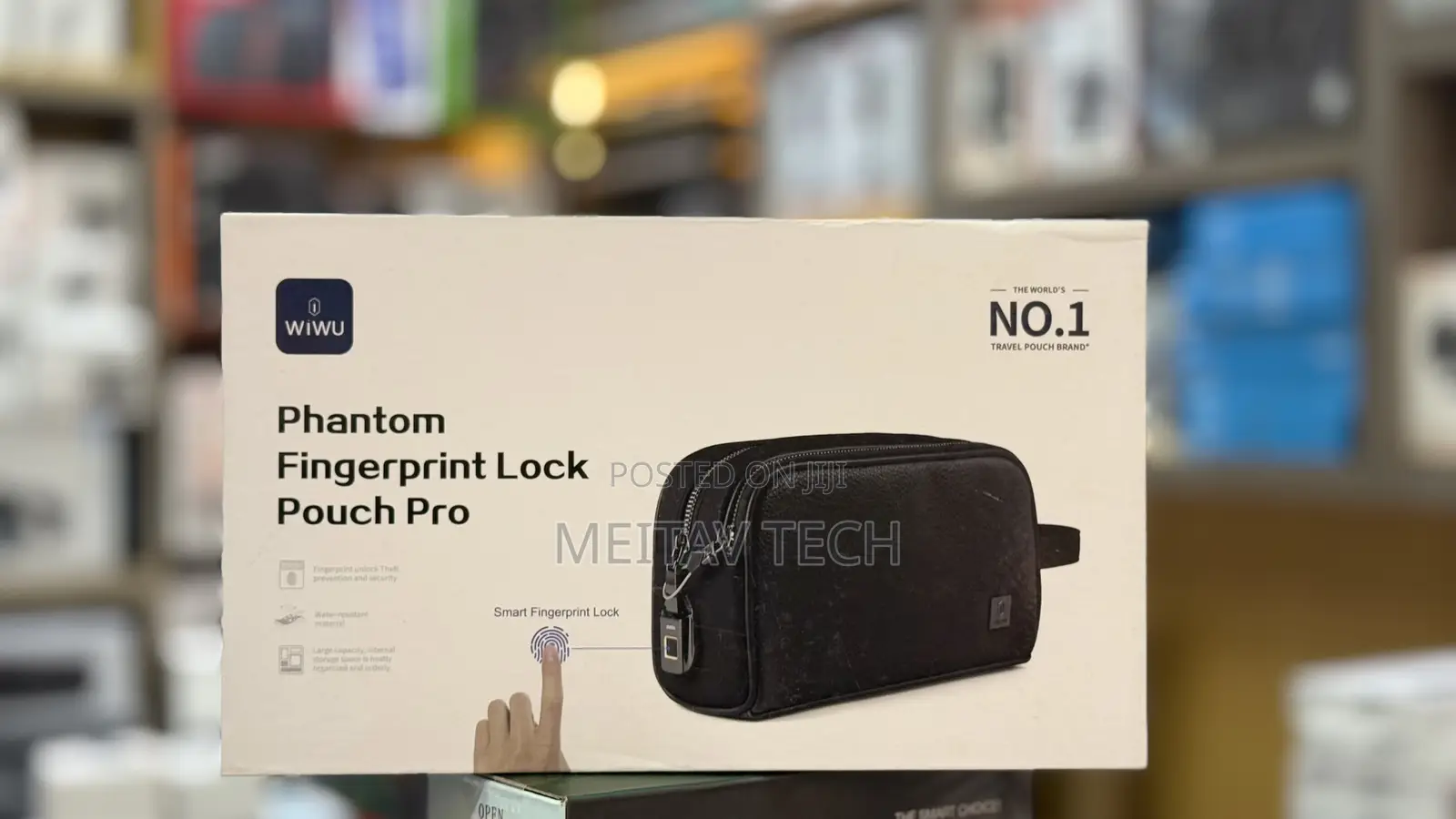 Phantom Fingerprint Lock Pouch Pro