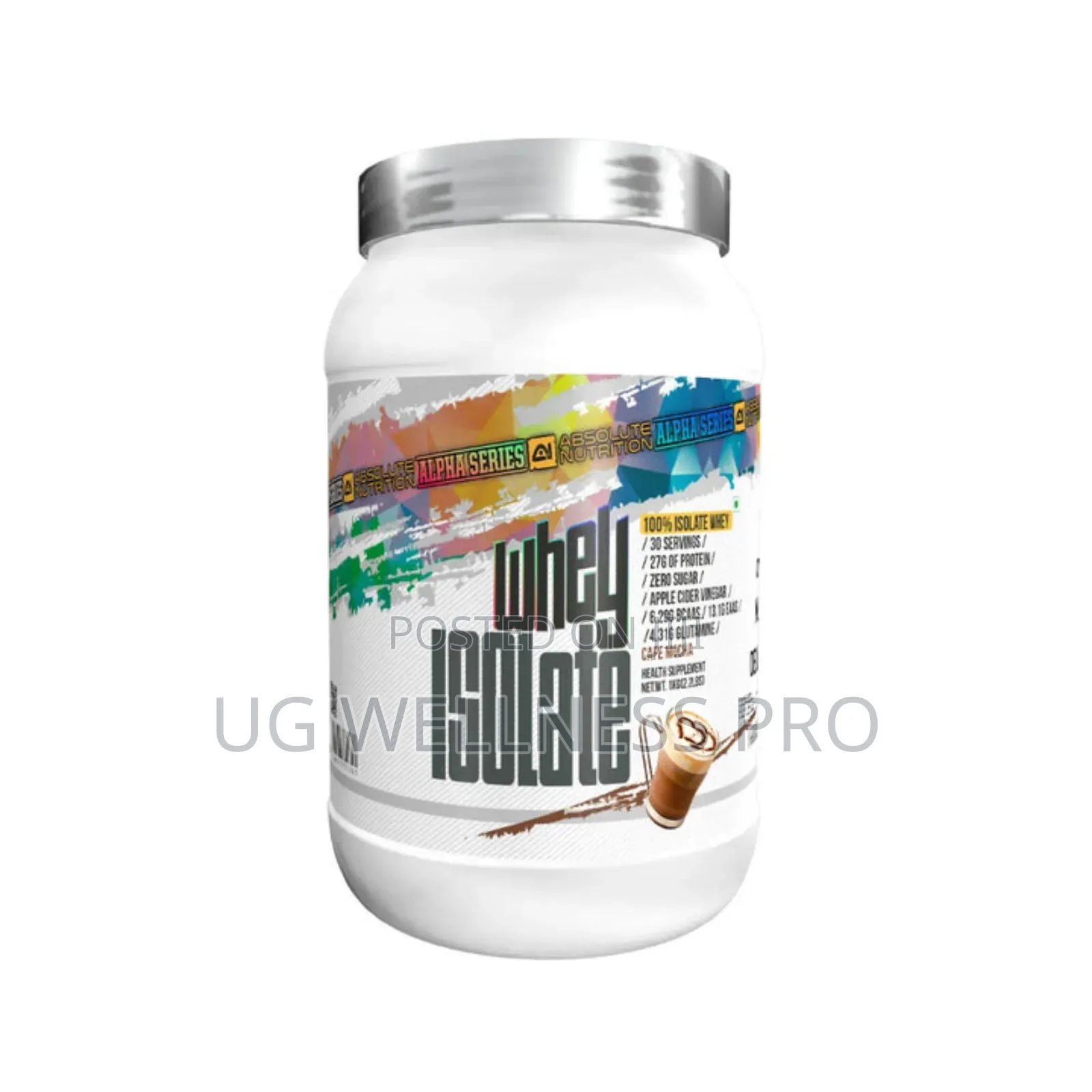 Absolute Nutrition Alpha Whey Protein Isolate Chocolate Vanilla 30se