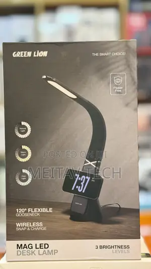 Desk Lamp With Wireless Charger