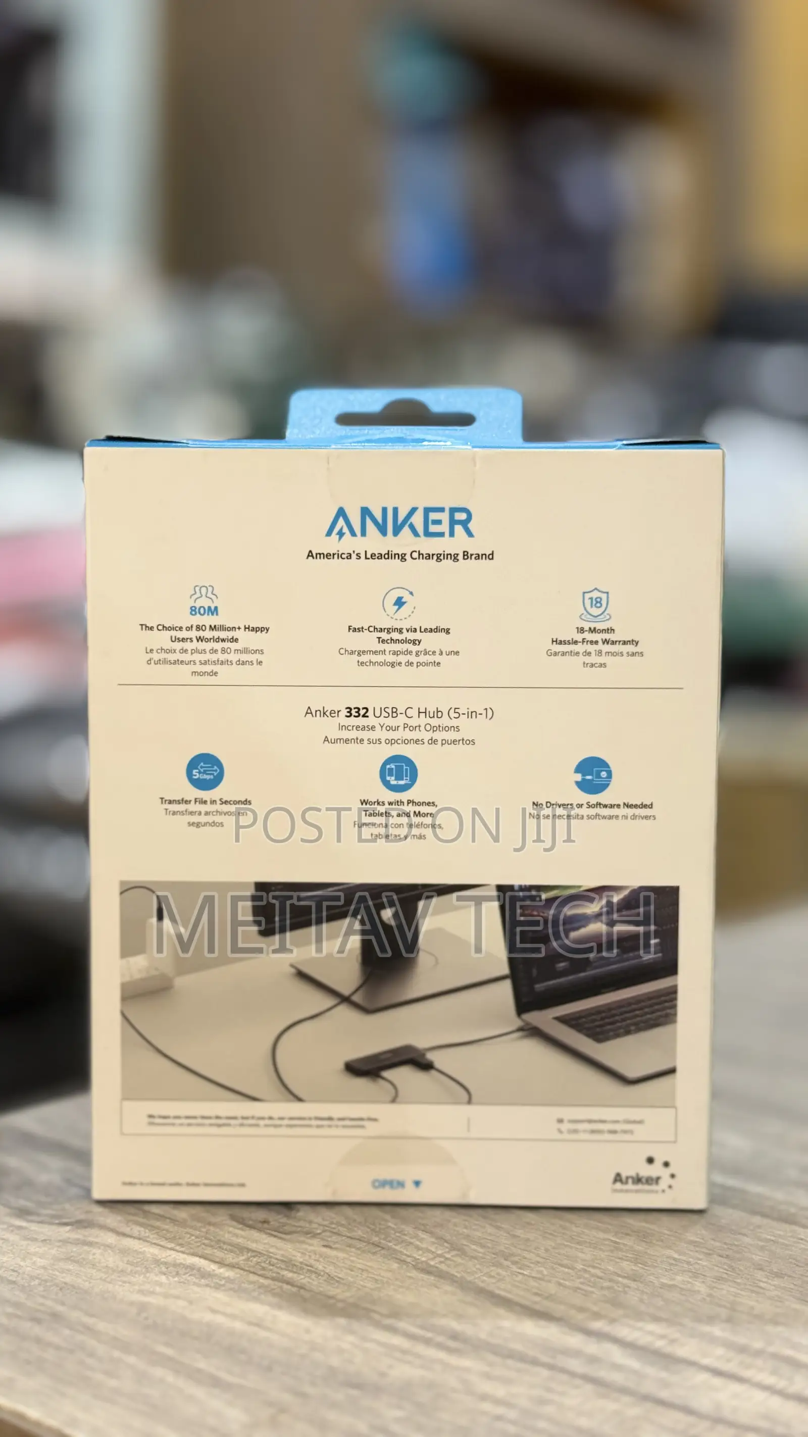 Anker 332 Usb C Hub 5in1