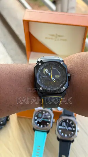 Black Version of Aeroforce Analog-Digital Men’S Sports Watch