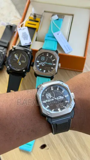 Silver Case Aeroforce Analog-Digital Sports Watch