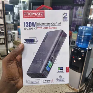 Promate Titan 20000mah Power Bank With 130w