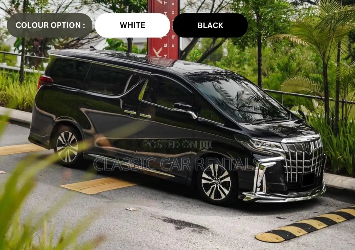 New Model Elegant Toyota Alphards for Hire