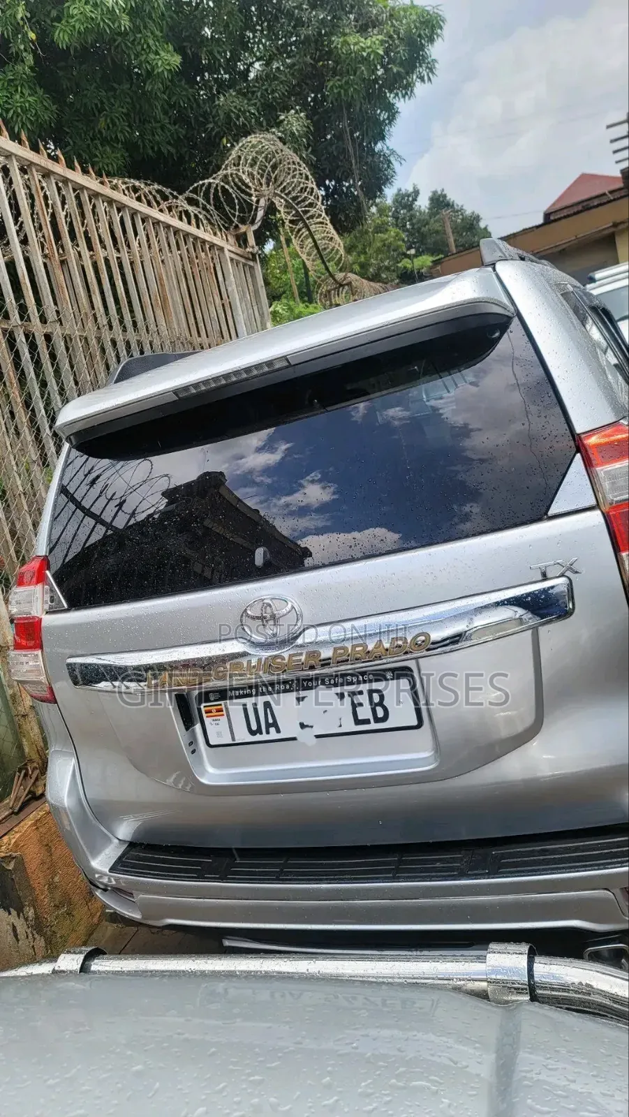 Toyota Land Cruiser Prado 2015 Silver