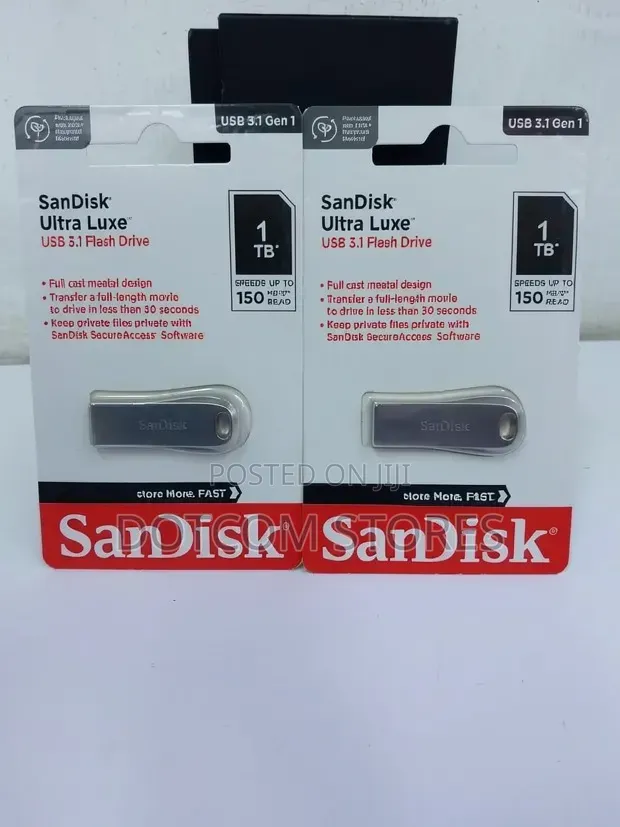 1tb Sandisk Ultra Luxe Usb 3.1 Flash Drive