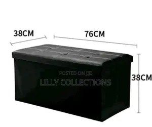Foldable Ottoman Storage