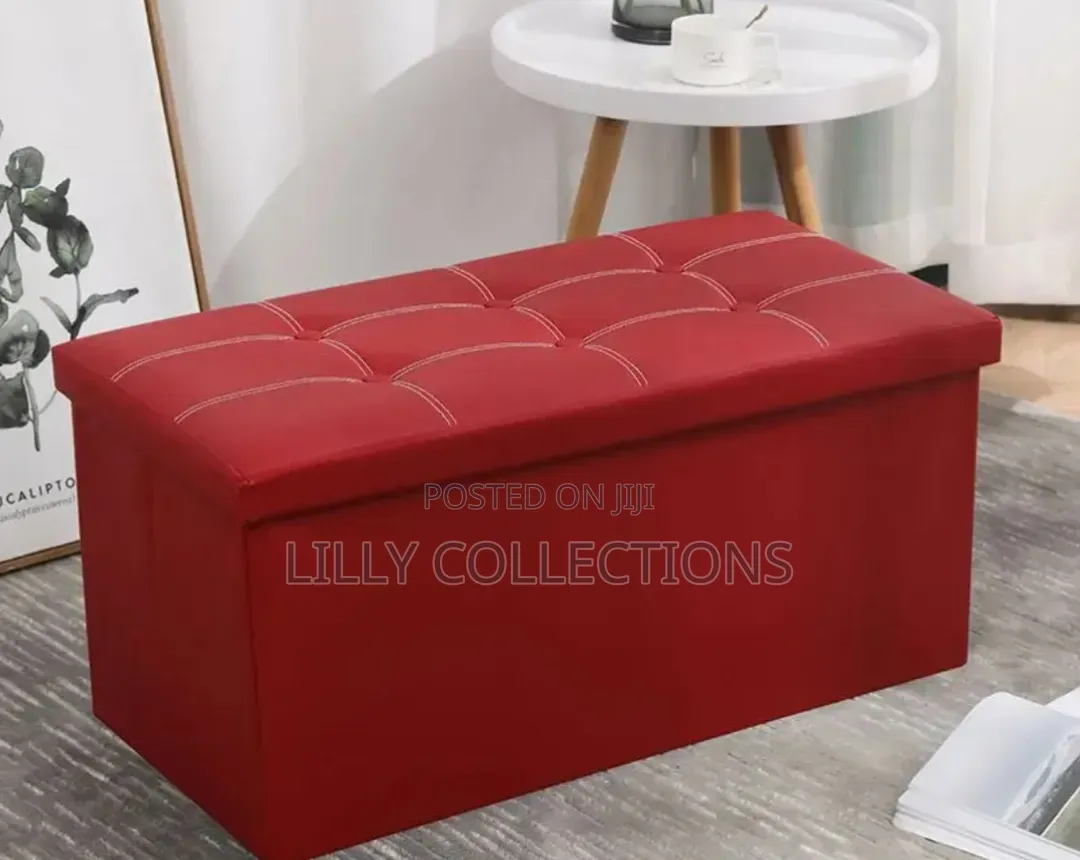 Foldable Ottoman Storage