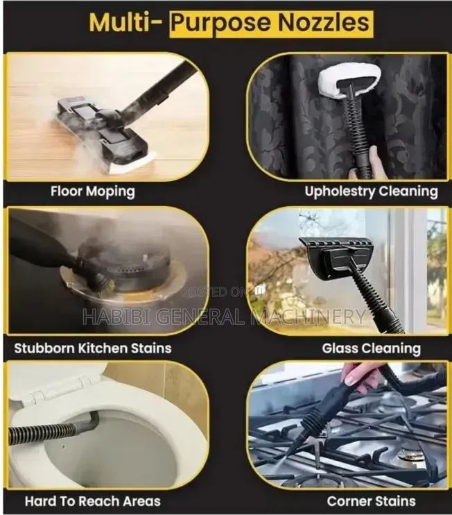Electric Portable/Practical Design Multi Use Steam Cleaner