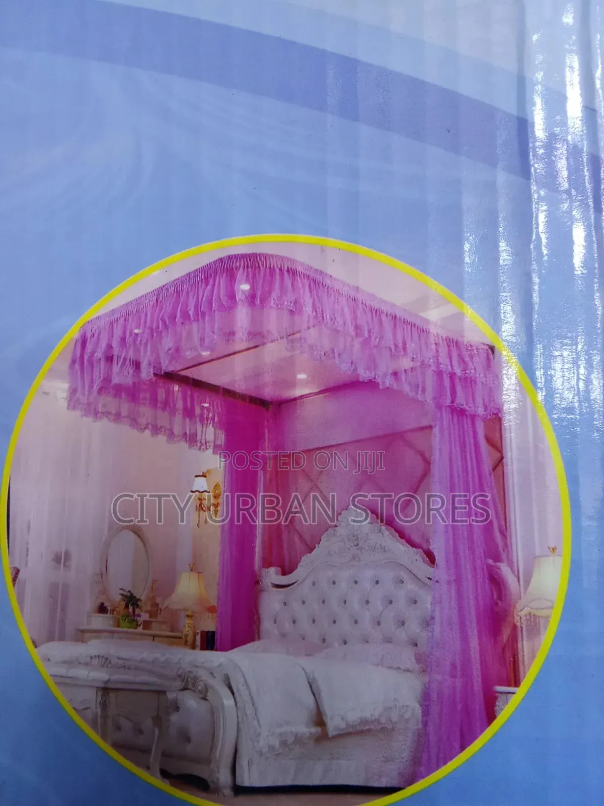 Wall Mounted Purple Strong Stands Nets