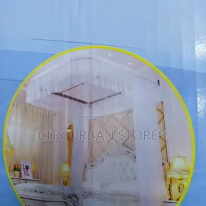 White Wall Mounted Mosquito Luxury Nets