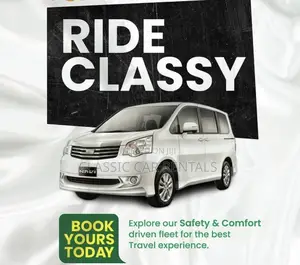 Toyota Noah Rental With a Driver in Uganda