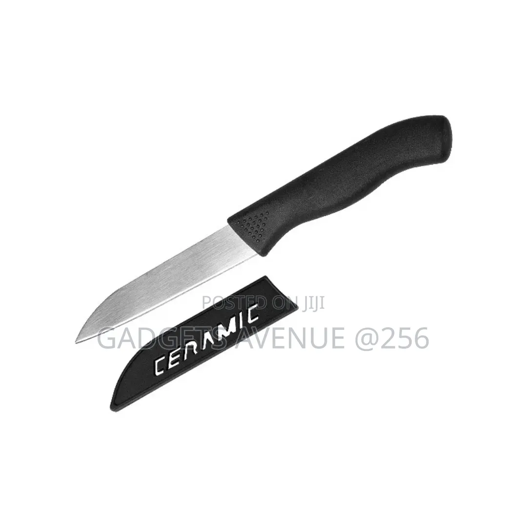 3-Piece Kitchen Utility Set Containing a 3-Stage Knife Sharpener