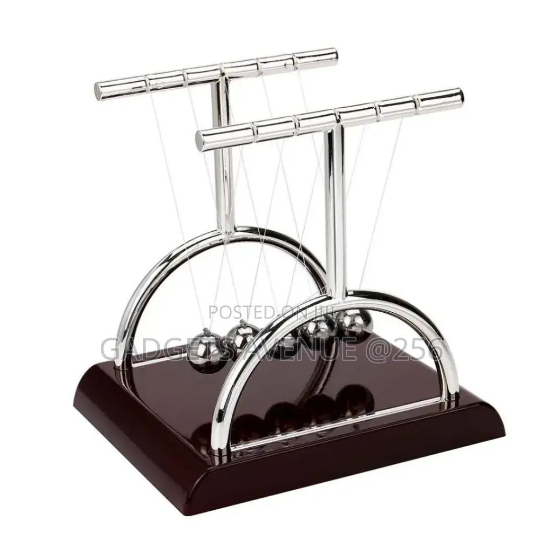 Newton's Cradle, A Classic Physics Demonstration Toy Often