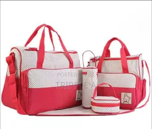Mom And Baby Diaper Bag Set