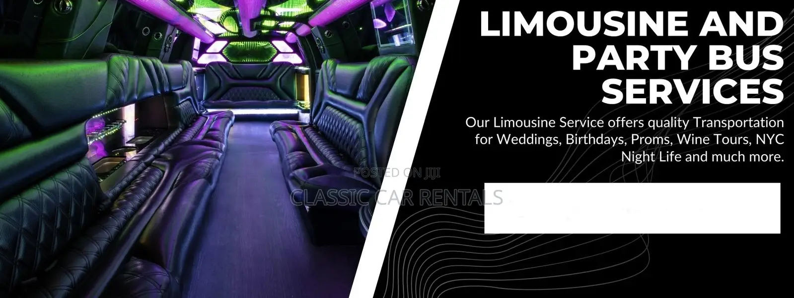 Luxury Party Bus for Hire